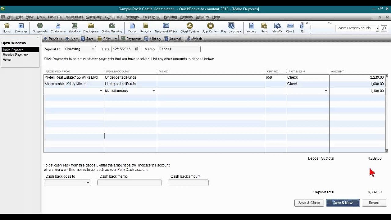 delete bank account and transactions in quickbooks for mac